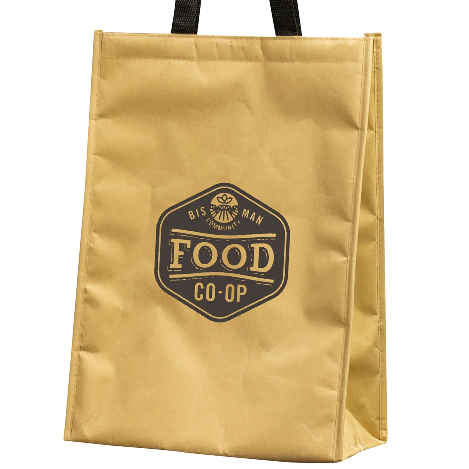Kraft Insulated Hook & Loop Grocery Tote Bag — view 3