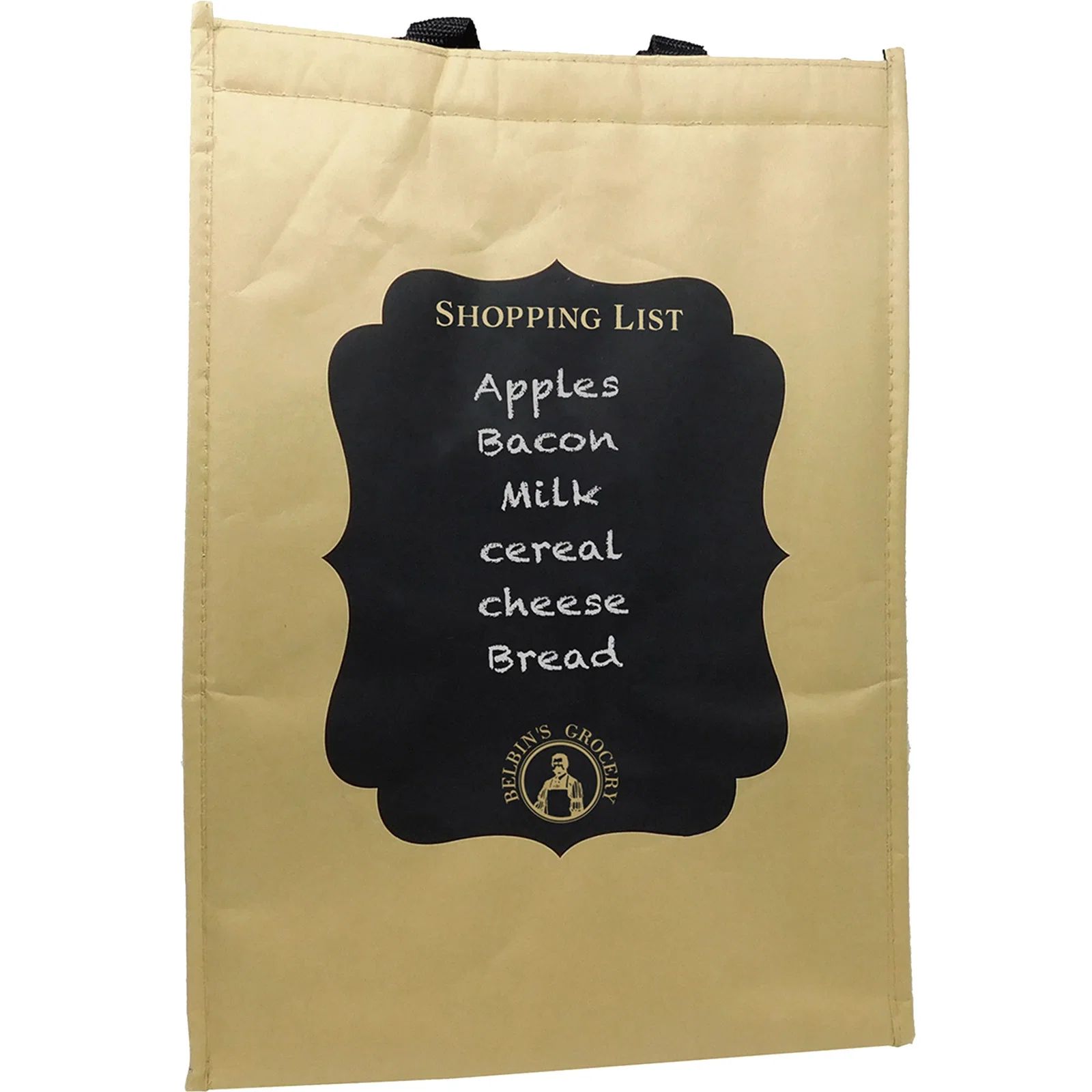 Kraft Insulated Hook & Loop Grocery Tote Bag — view 4