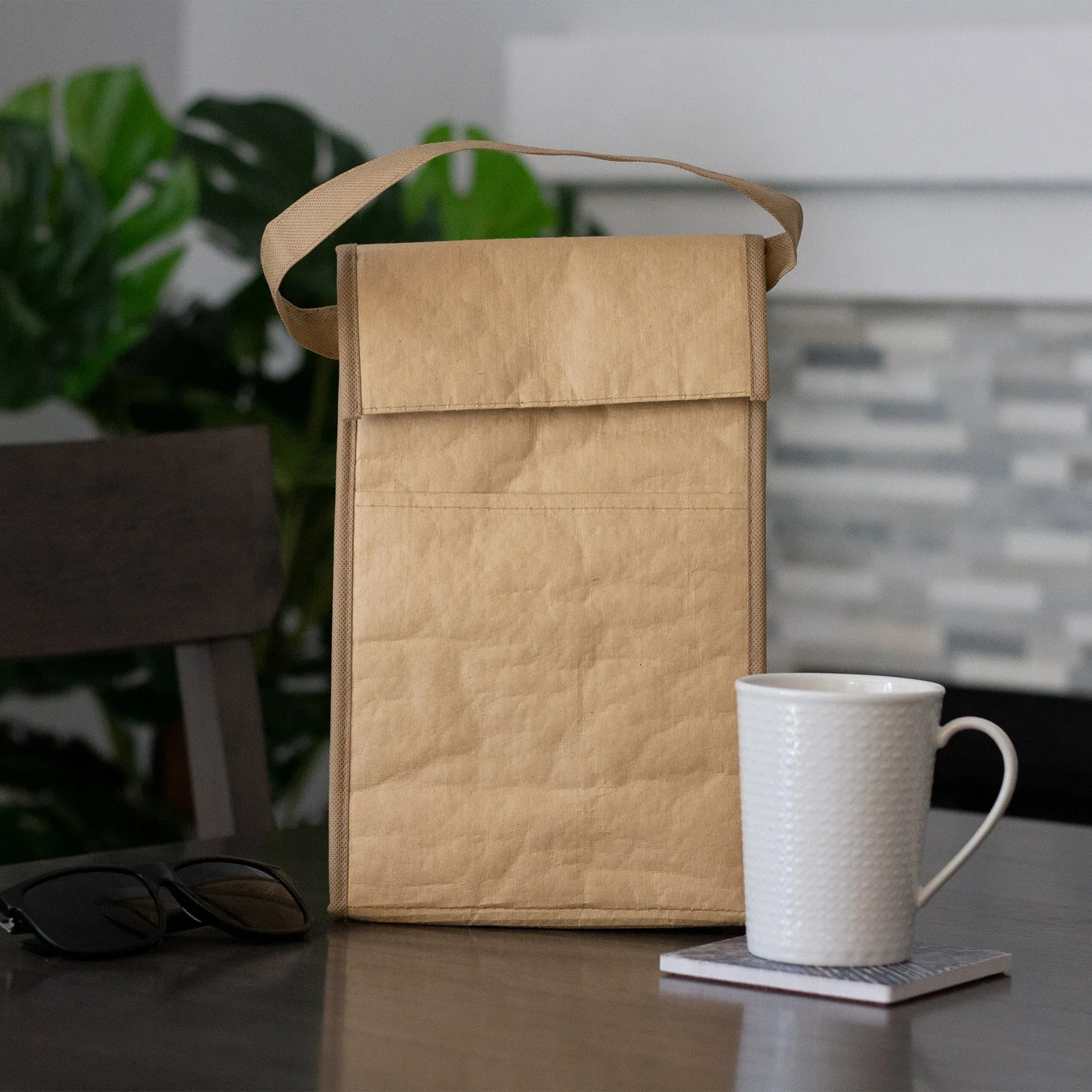 Kraft Paper Retro Brown Bag Luncher — view 2