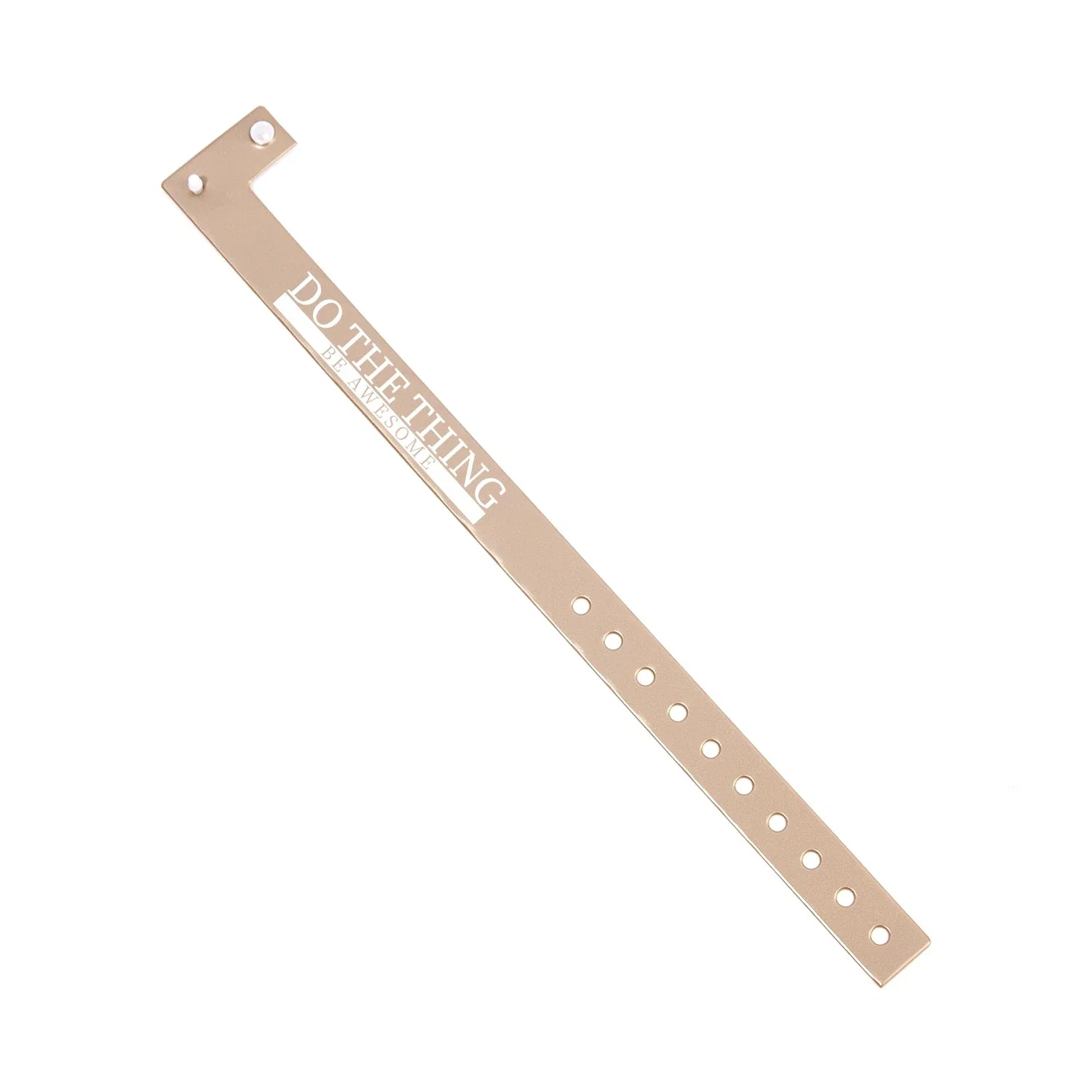 Custom Vinyl Wristband (L-Shaped) — view 3