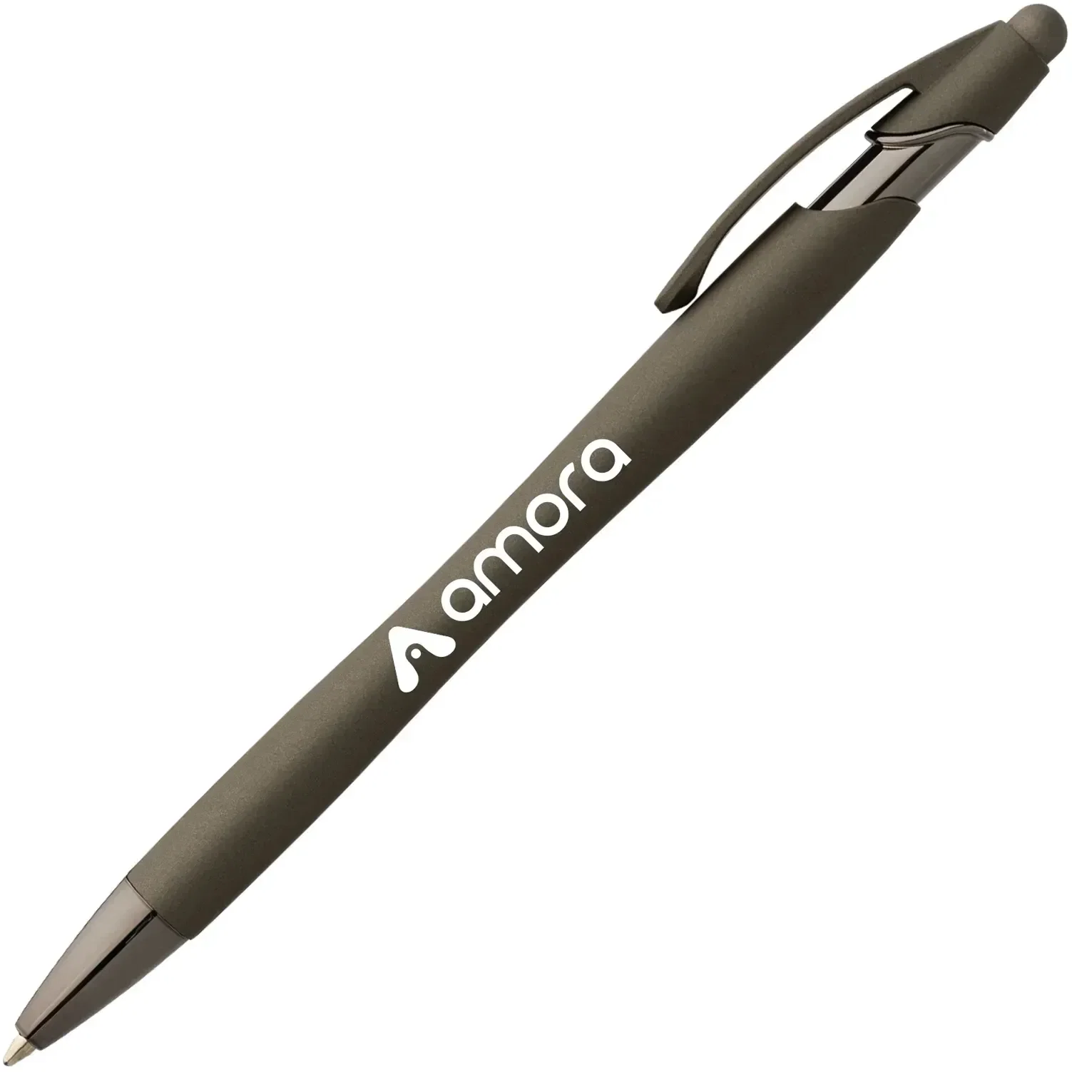 La Jolla Softy Monochrome Metallic Stylus Pen (Black Ink) — view 2