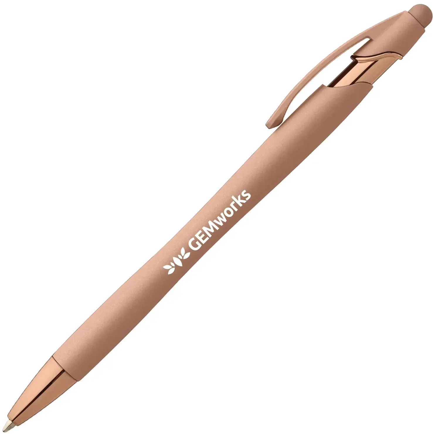 La Jolla Softy Monochrome Metallic Stylus Pen (Black Ink) — view 4