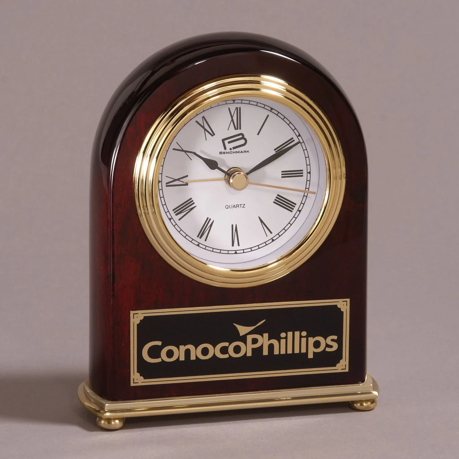 Customized Lafayette Clock — Rosewood — view 2