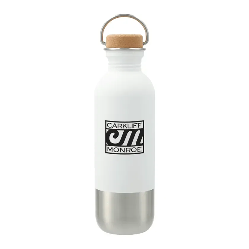 Custom Branded Stainless Steel Water Bottle - 27oz — view 5