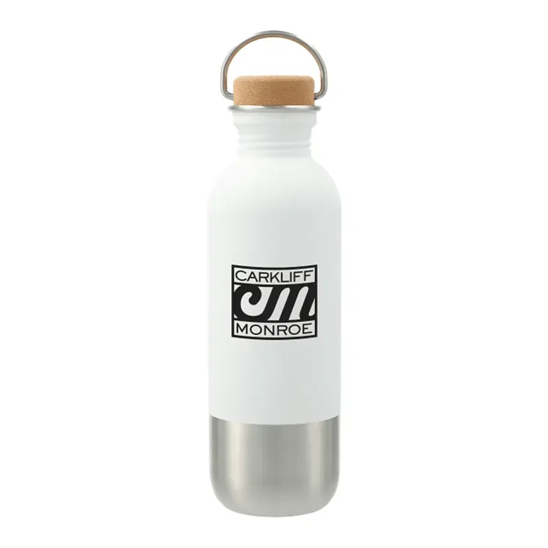 Custom Branded Stainless Steel Water Bottle - 27oz — view 5
