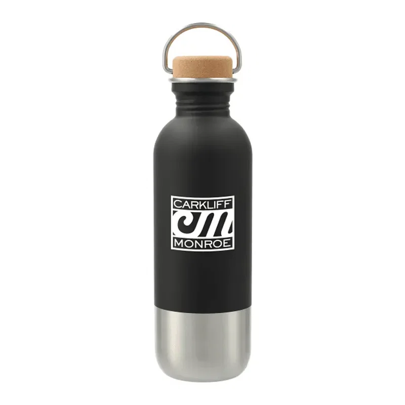 Custom Branded Stainless Steel Water Bottle - 27oz — view 3