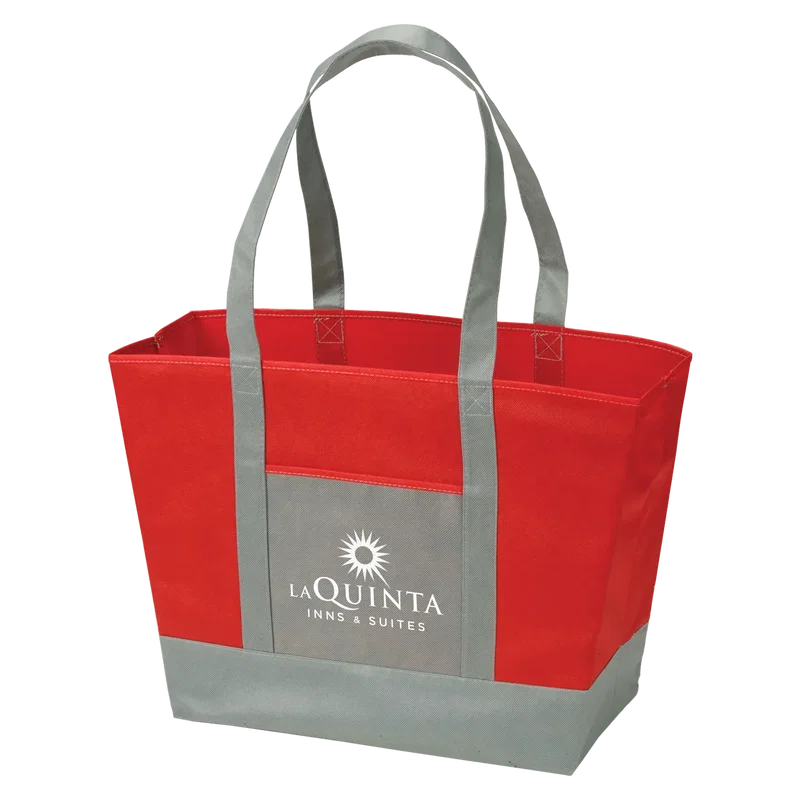 Custom Non-Woven Boat Tote Bag — view 10