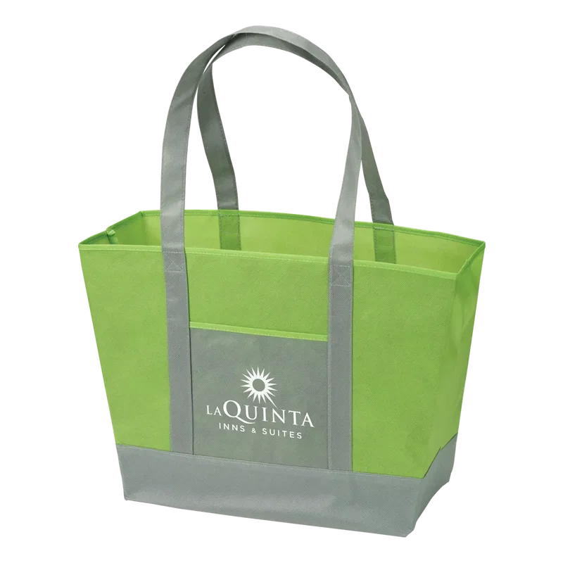 Custom Non-Woven Boat Tote Bag — view 3