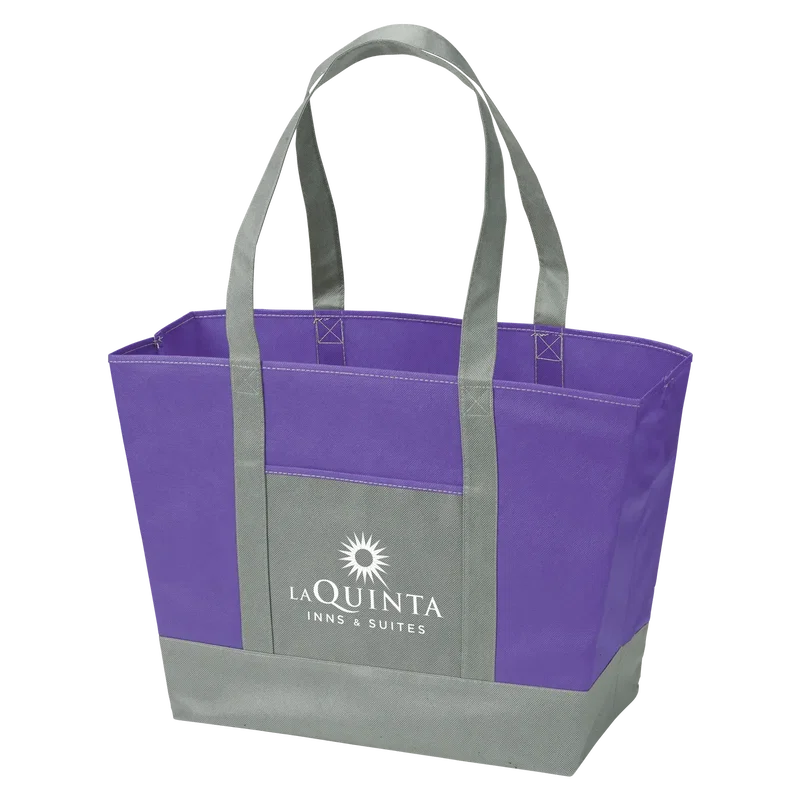 Custom Non-Woven Boat Tote Bag — view 6