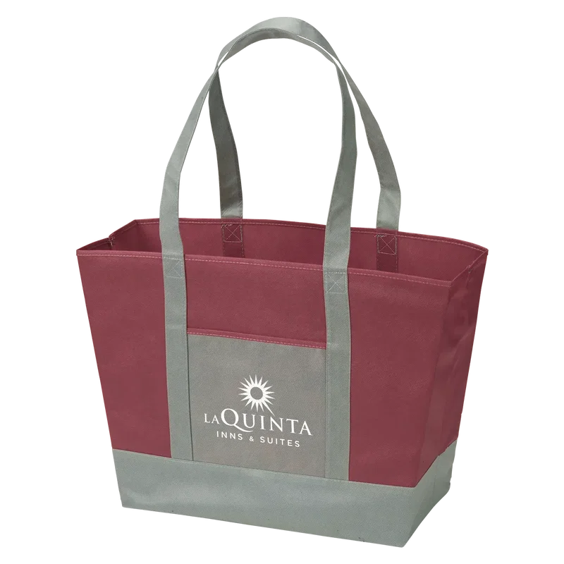 Custom Non-Woven Boat Tote Bag — view 9
