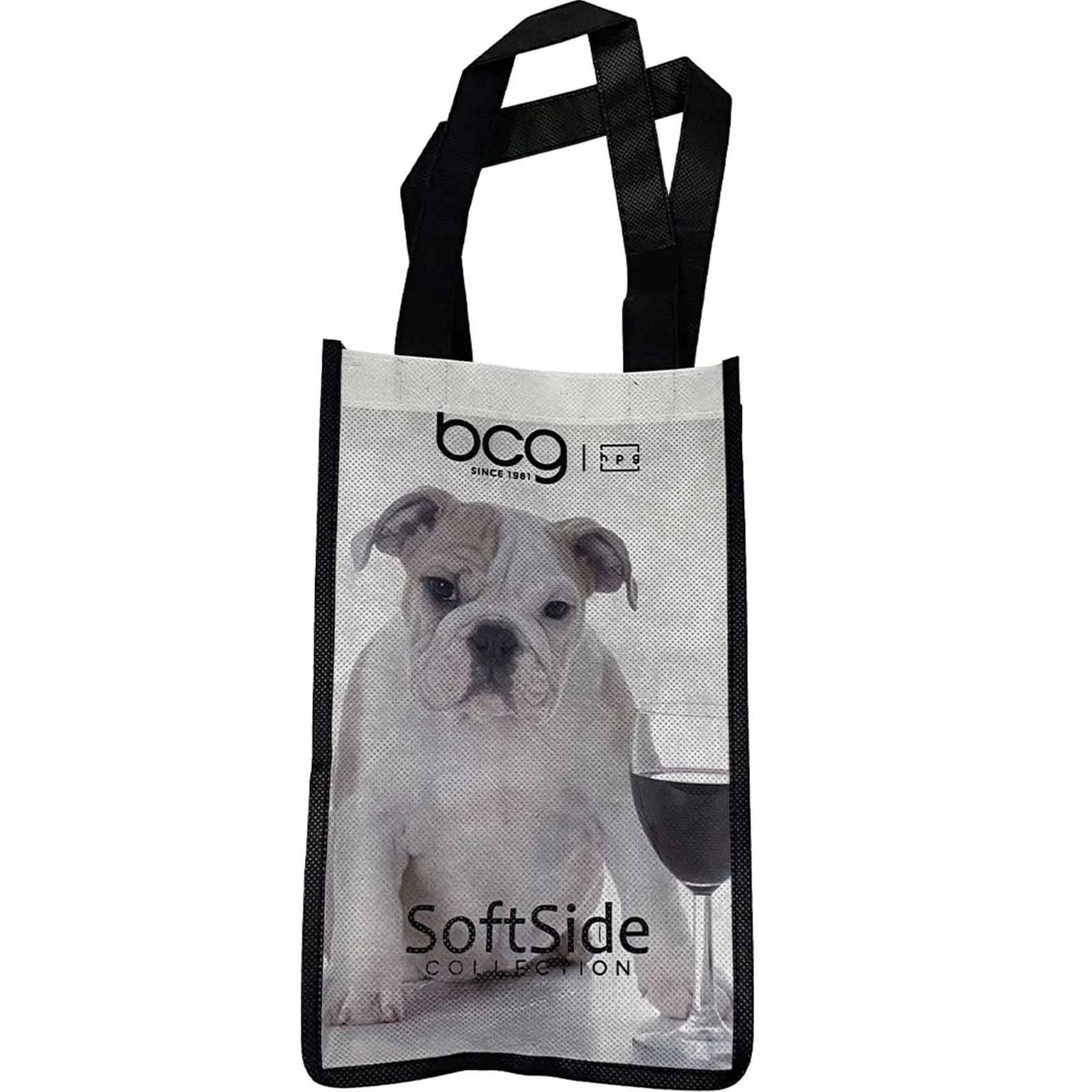 Laminated 2 Bottle Wine Tote — view 3