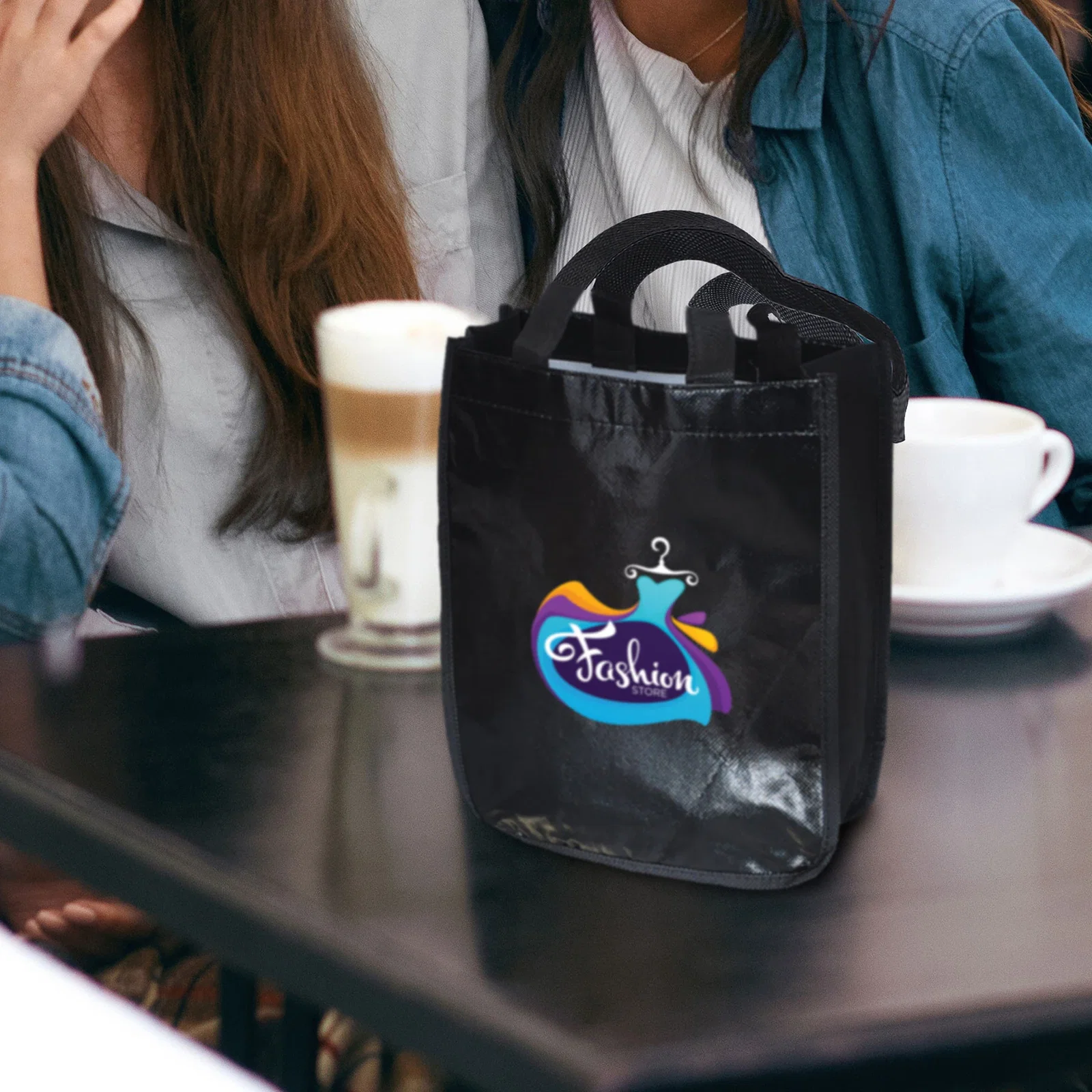 Laminated Fashion Tote Bag — view 3