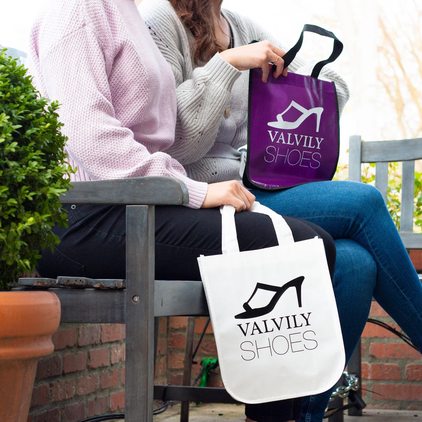 Laminated Fashion Tote Bag — view 4