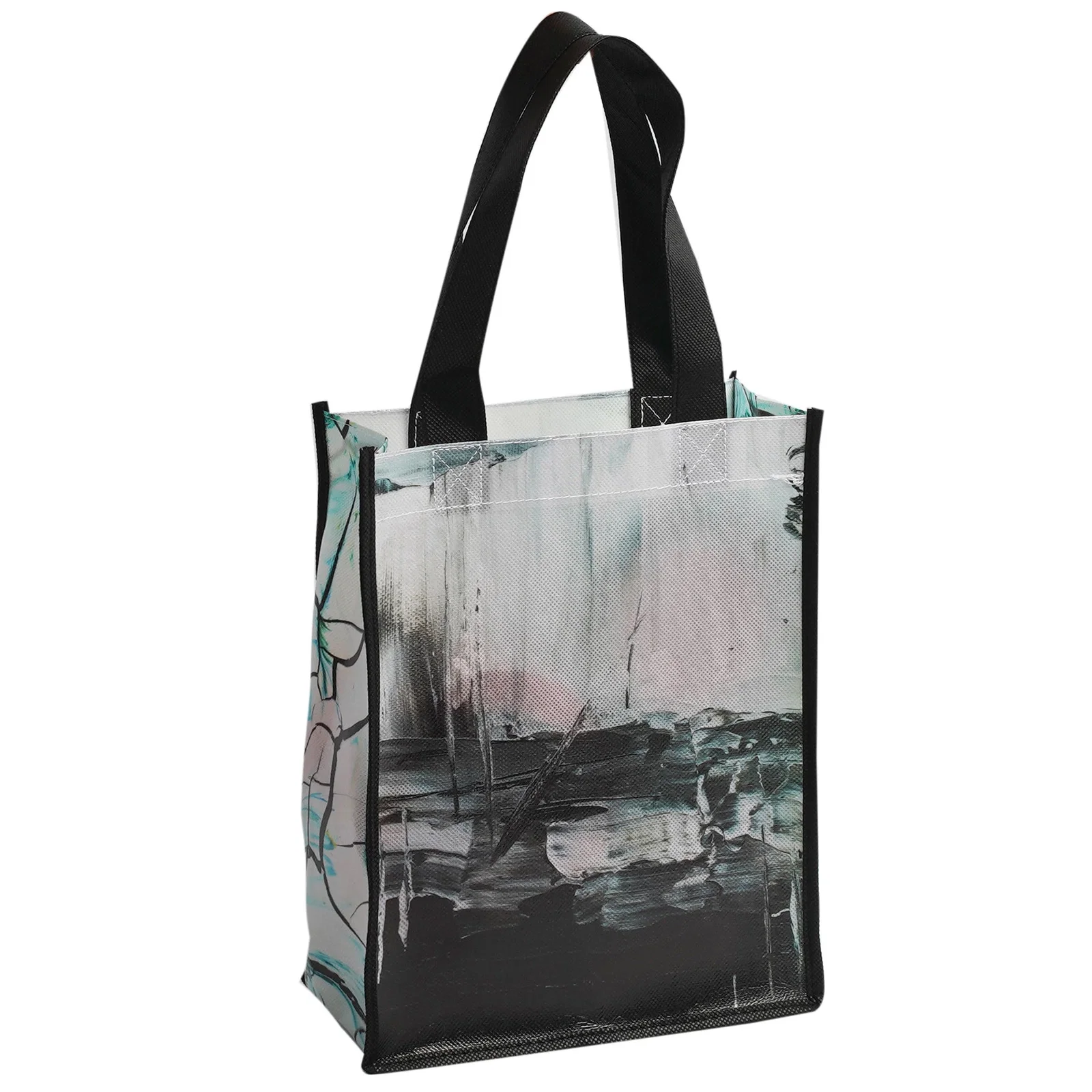 Laminated Non Woven Polypropylene Tote 8 W X 10 H X 4 D