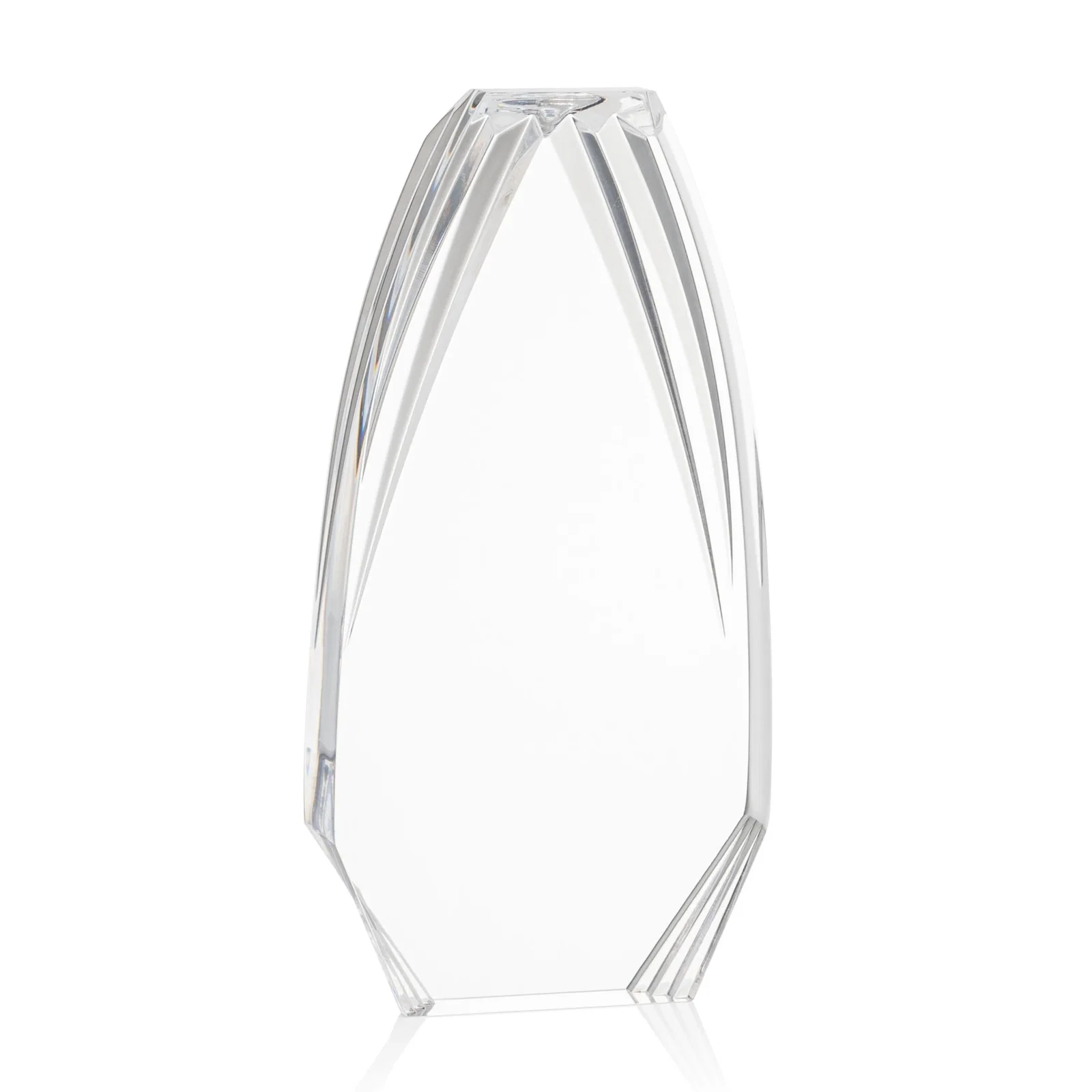 Promotional Ridged-Frame Acrylic Award With Sapphire Reflecting Base for dealer and partner awards