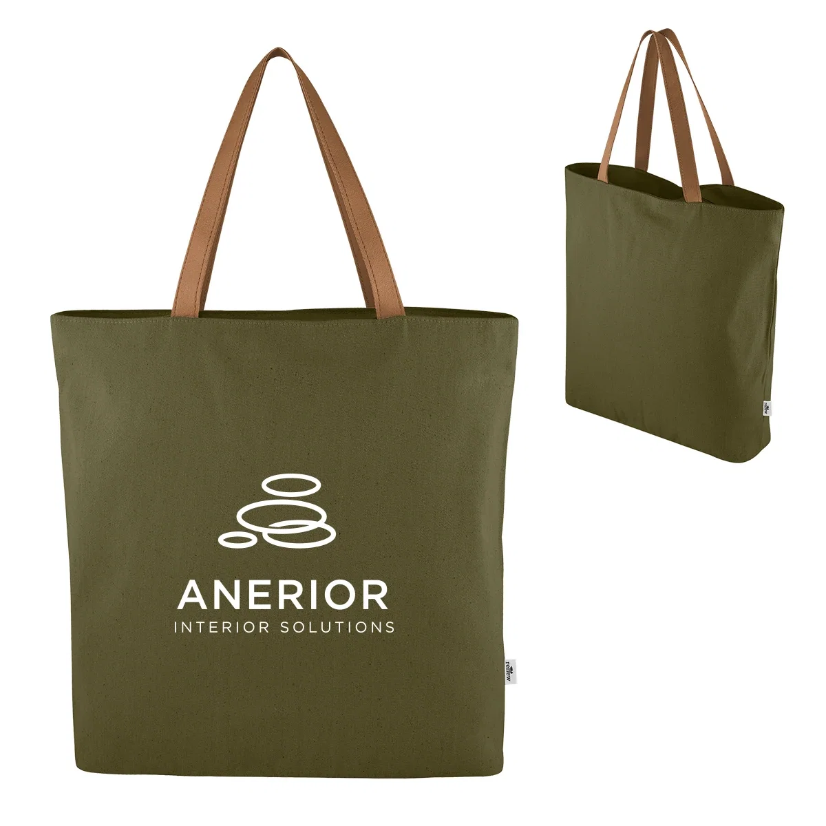 Larchmont 9 Oz. Recycled Cotton Tote Bag