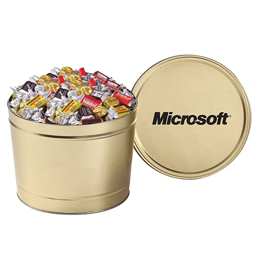 Large Capacity 2-Gallon Candy Tin Canister — view 2