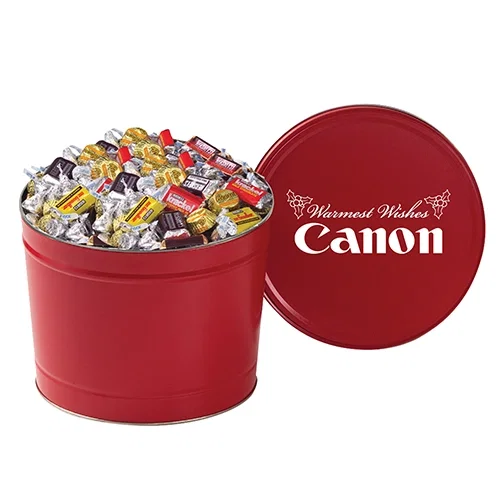 Large Capacity 2-Gallon Candy Tin Canister — view 3