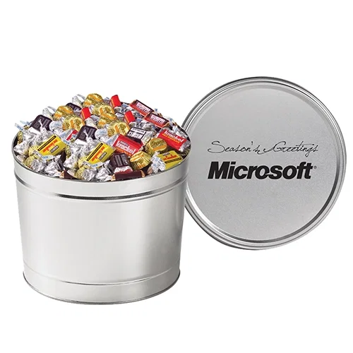 Large Capacity 2-Gallon Candy Tin Canister — view 4