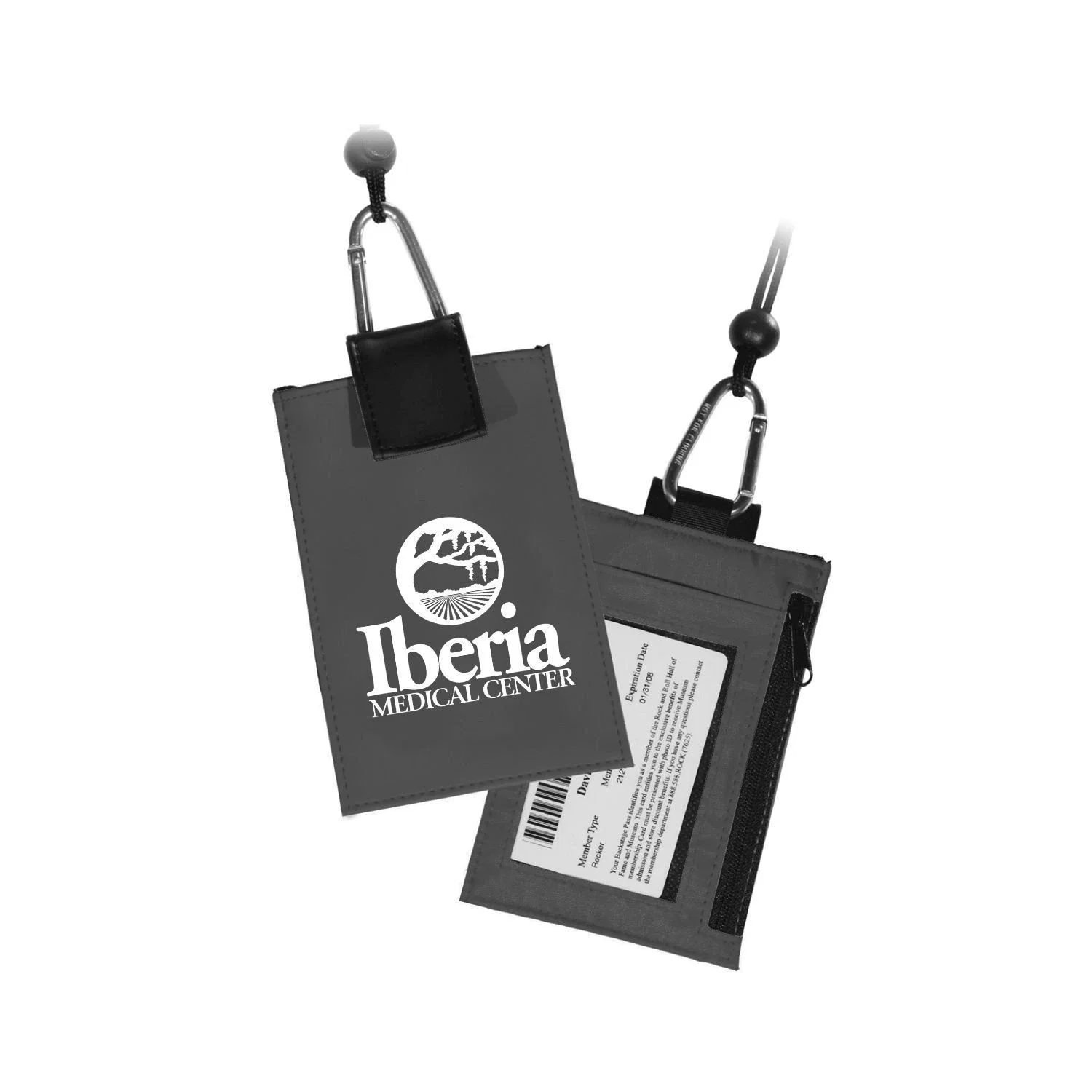 Promotional Large Cell Phone Holder — Black — view 3