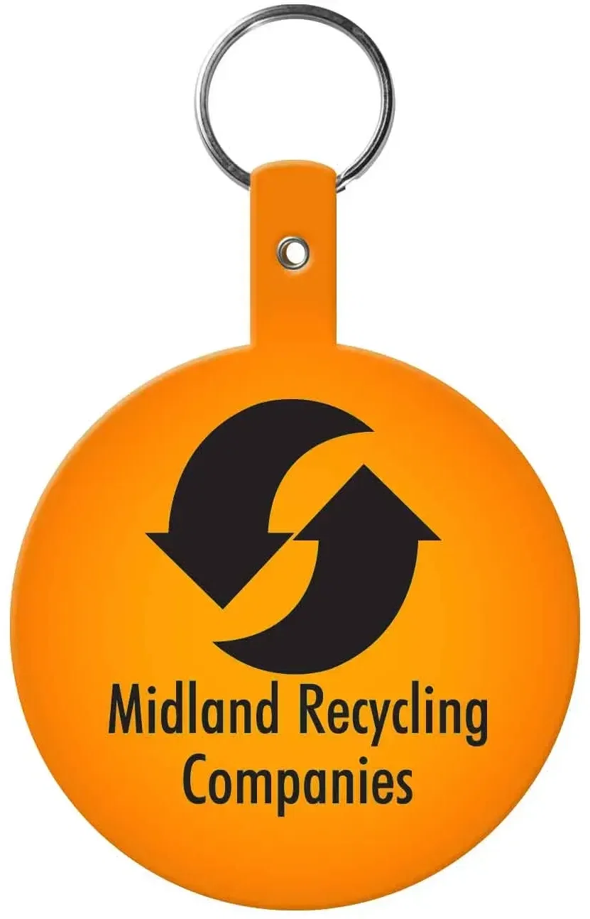 Custom Circle Key Tag — view 2