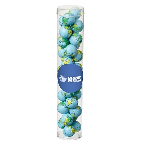 Large Clear Cap Tube Container for Gifts — view 2