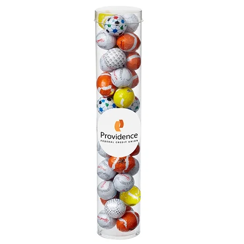 Large Clear Cap Tube Container for Gifts — view 3