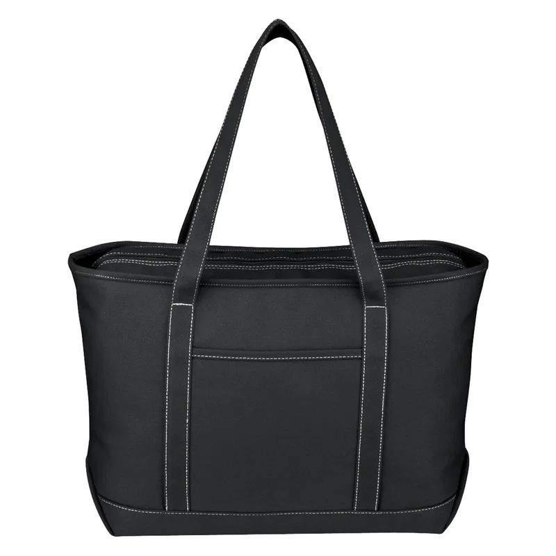 Large Cotton Canvas Yacht Tote Bag — view 21