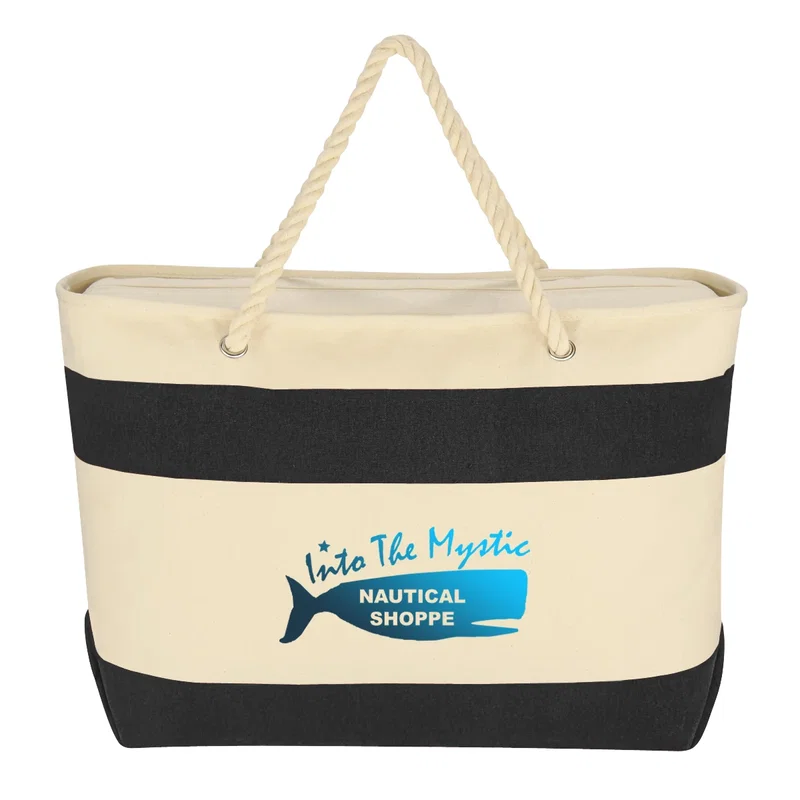 Large Cruising Tote Bag With Rope Handles — view 11