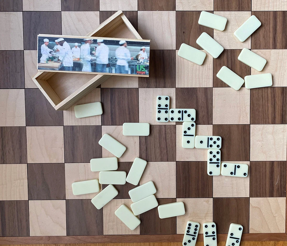 Custom Large Dominos in Box — view 2