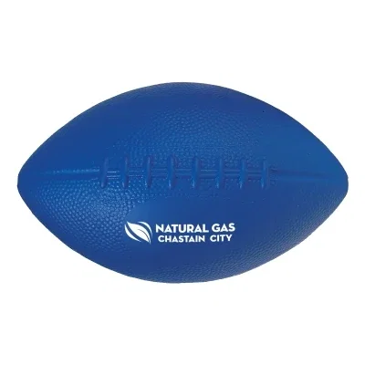 Blue version of the same squeezable sports toy