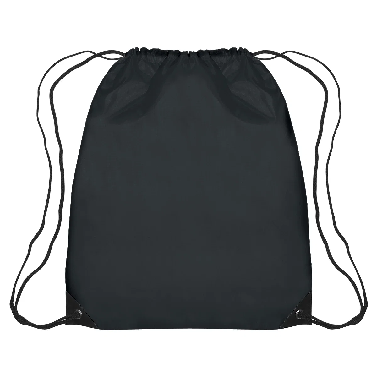 Cords gathered at the top to close the opening