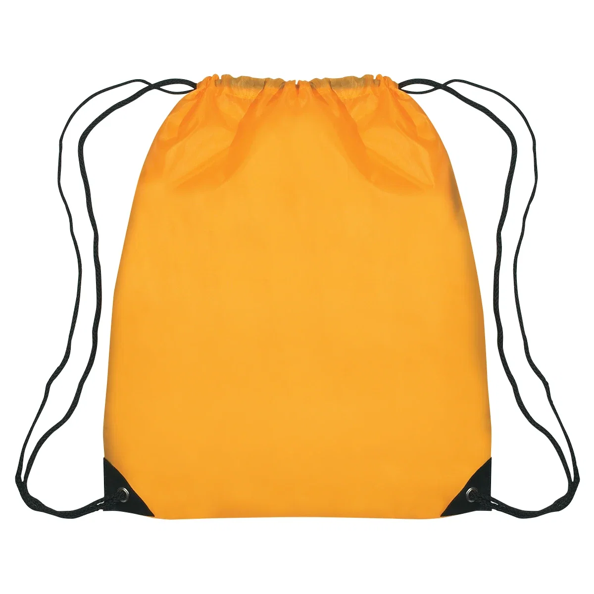 Slim gym sack that folds down for easy storage
