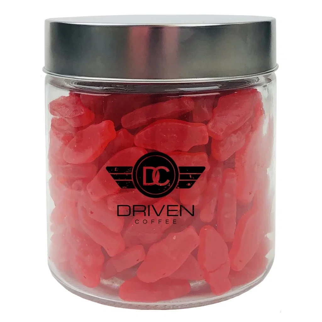 Large Jar Standard Fill — Clear,Candy Fill: Swedish Fish™ — view 4