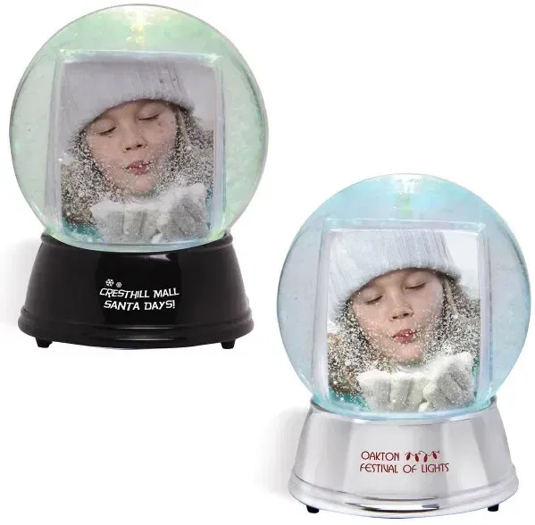 Promotional Large Light Up Snowglobe — view 2