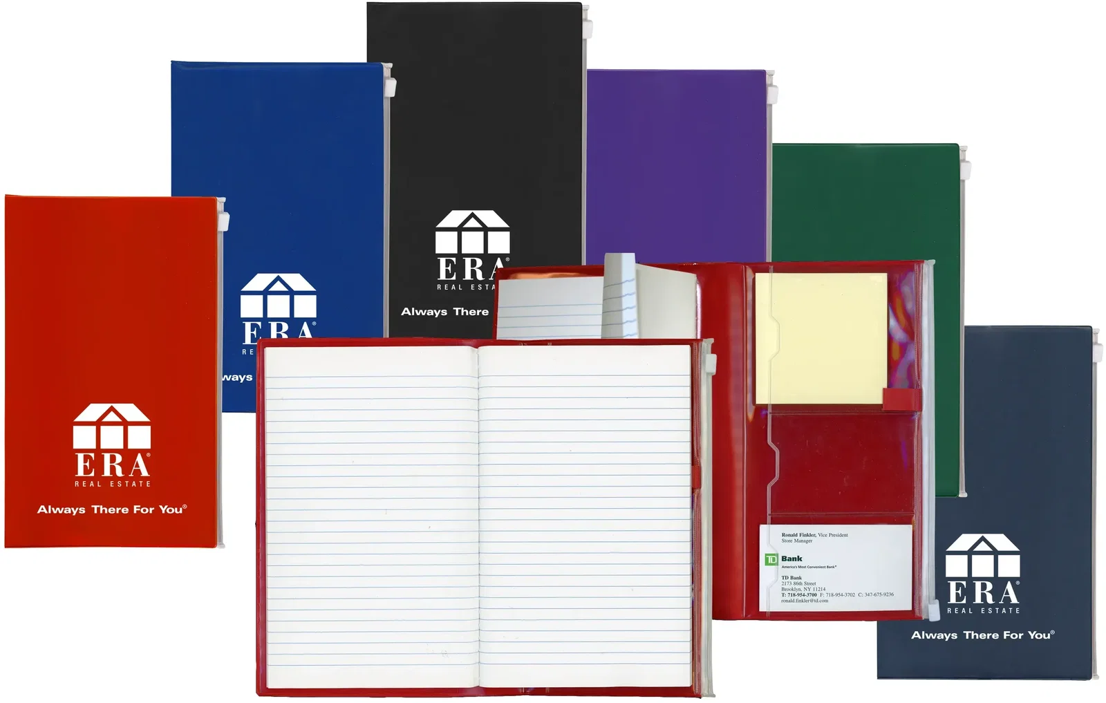 Custom Zip Pocket Notepad