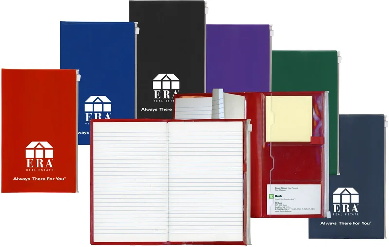 Custom Zip Pocket Notepad