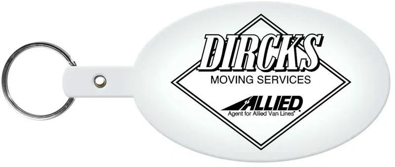 Branded Oval Key Tag — view 16