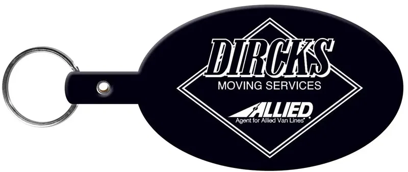 Branded Oval Key Tag — view 7