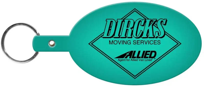 Branded Oval Key Tag — view 9