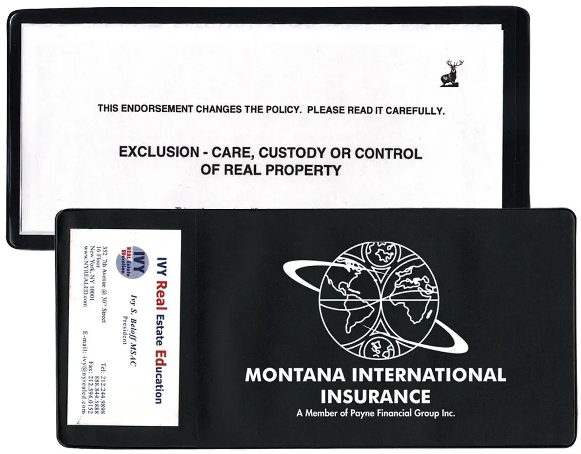 Custom Logo Policy Holder — view 3