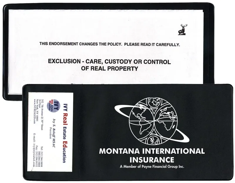 Custom Logo Policy Holder — view 3