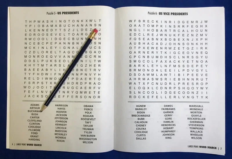 Large Print Crossword Puzzle Book - Volume 1 — view 4