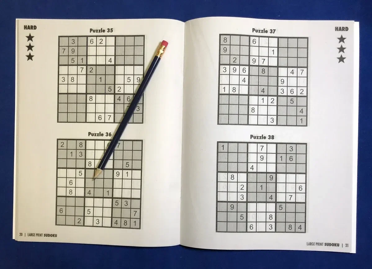 LARGE PRINT Sudoku Puzzle Book - Volume 1 — view 2