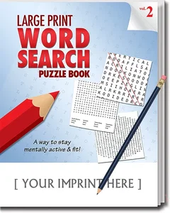 LARGE PRINT Word Search Puzzle Book - Volume 2