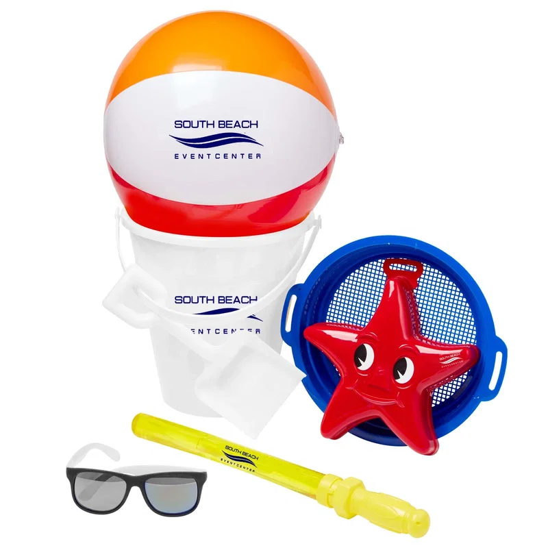Custom Printed Large Sand Pail Kit — view 6