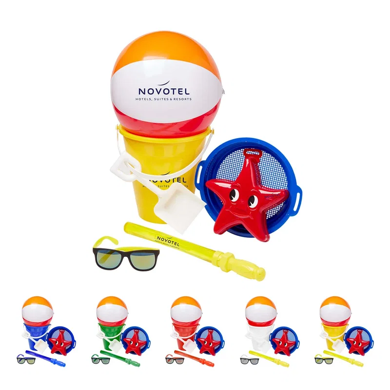 Custom Printed Large Sand Pail Kit