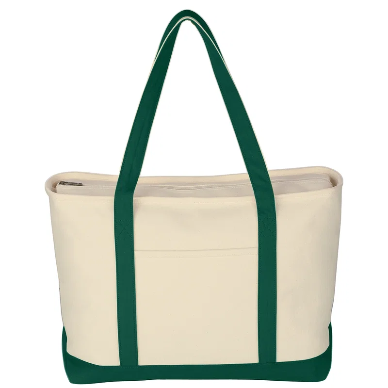 Large Starboard Cotton Canvas Tote Bag With Tackle Twill Patch — view 18