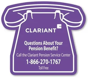Personalized Large Telephone Magnet