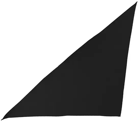 Large Triangle Doggie Bandana — view 3